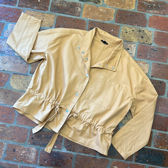 Mittoshop gold Utility Tie waist jacket szL - Picture 10 of 13